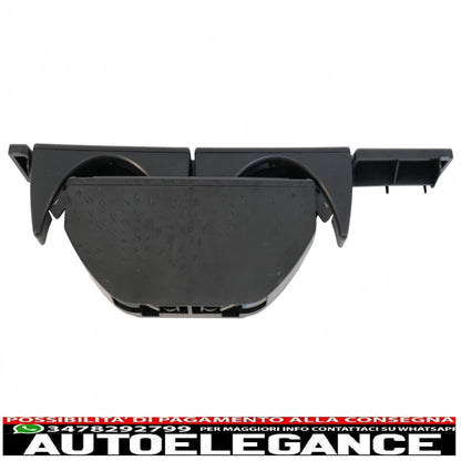 front cup holder suitable for bmw 5 series e39 sedan touring left (1995-2004) black