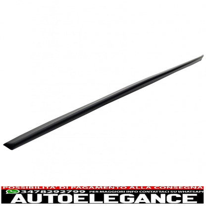 trunk spoiler suitable for audi a3 8v sedan (2013-up) matt black