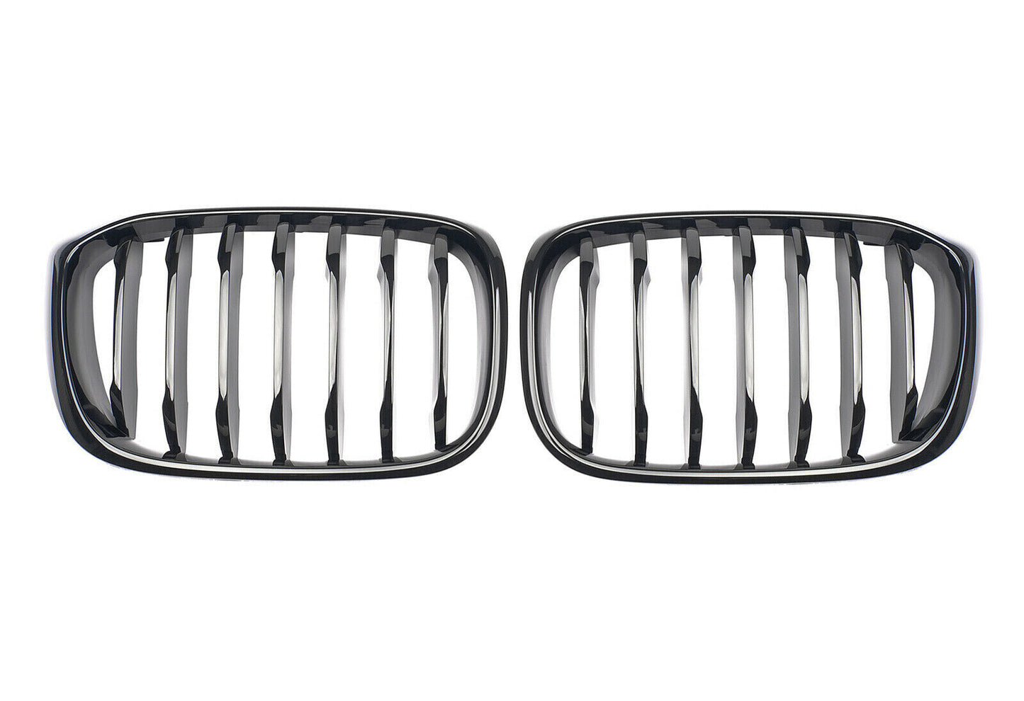 BMW X3 G01 X4 G02 FRONT GRILLES M LOOK BLACK .-. 0999