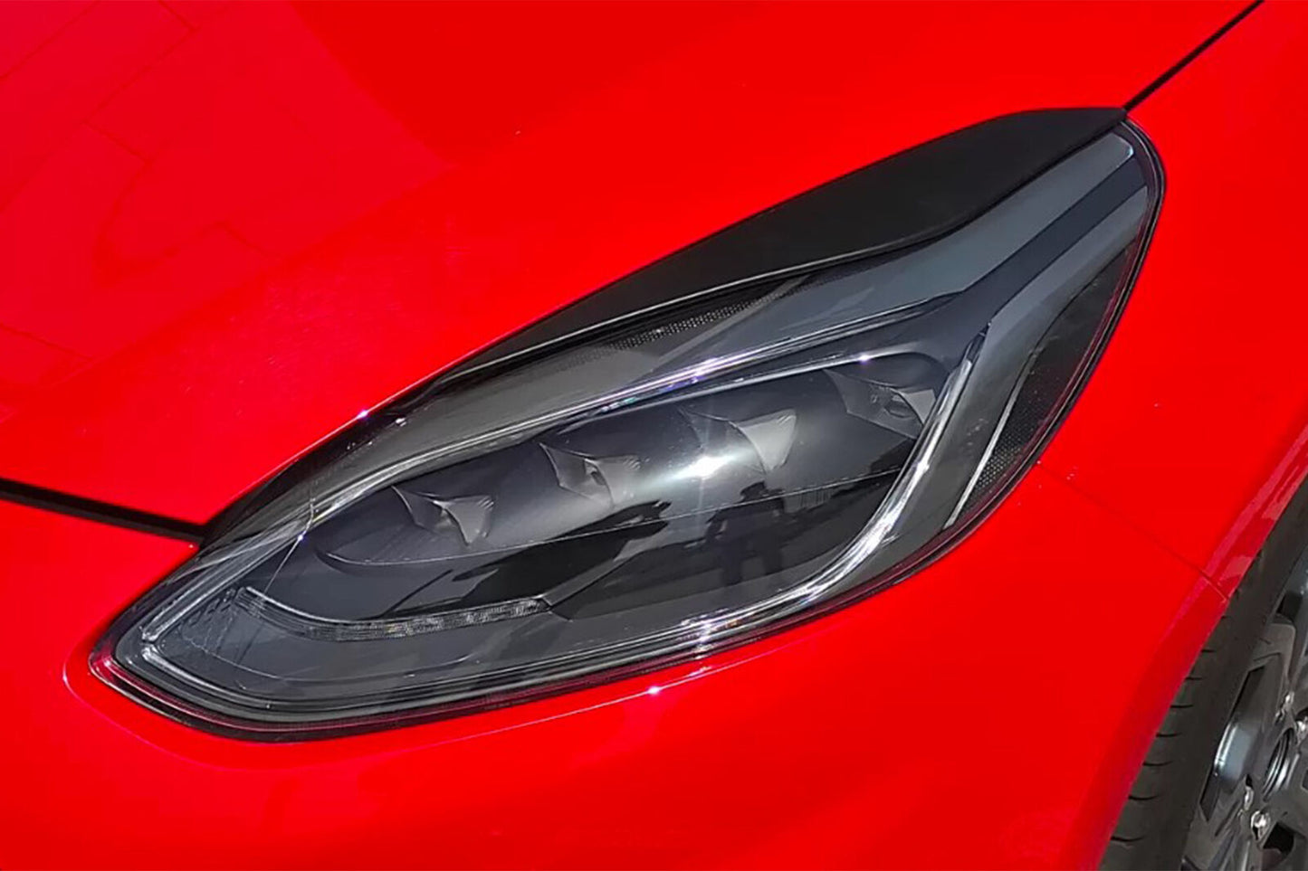 Set Fari Sopracciglia per Ford Fiesta Mk8 2017-2021 Nero Lucido-mostra il titolo originaleTesto originale Sopracciglia fari per Ford Fiesta Mk8 2017-2021 Set nero lucido
