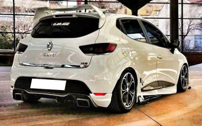 RENAULT CLIO 4 MK4 2012-2019 DIFFUSORE SOTTO PARAURTI POSTERIORE LOOK RS