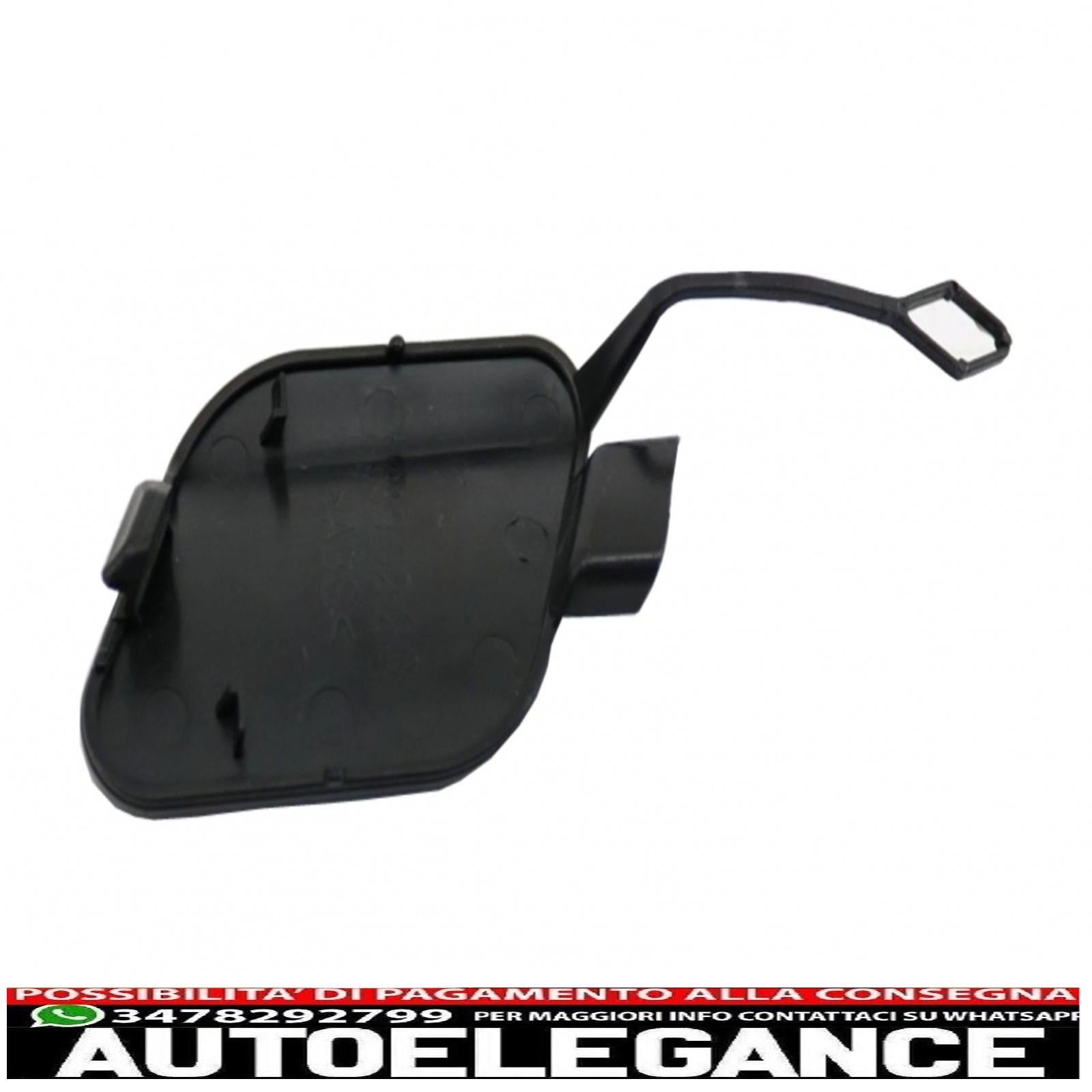 copertura gancio traino adatta per mercedes classe s w222 (2013-06.2017) solo per paraurti posteriore design s63 / s65 AUTOELEGANCERICAMBI