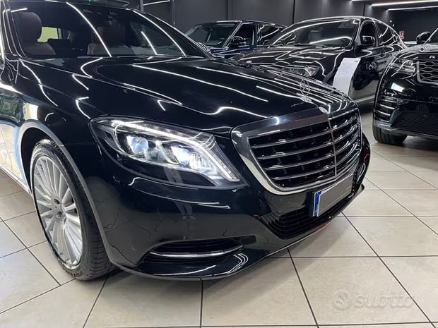 PARAURTI ANTERIORE "USATO" PER MERCEDES-BENZ CLASSE S W222 LOOK NERO LUCIDO