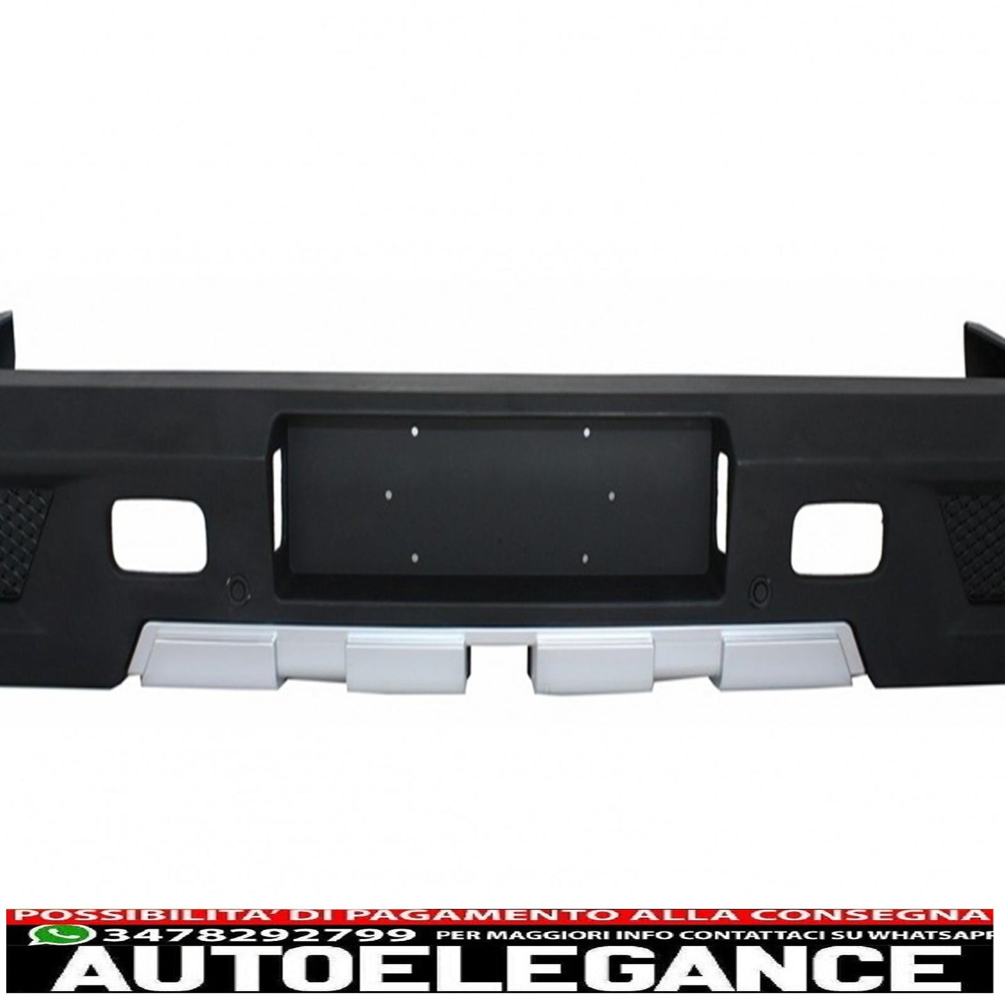 paraurti posteriore con fanali fumé adatto per mercedes classe g w463 (1989-2017) g63 design g65