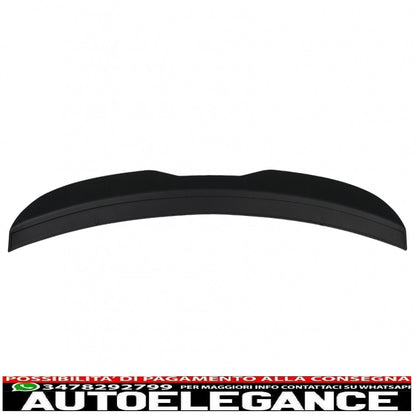 aggiungi l'estensione dell'ala dello spoiler sul tetto adatta per vw polo 6r 6c (2009-2017) pianoforte nero AUTOELEGANCERICAMBI