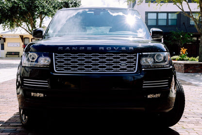 GRIGLIA RANGE ROVER VOGUE L405 2013-2017 LOOK 2018+ NERO E CROMATA