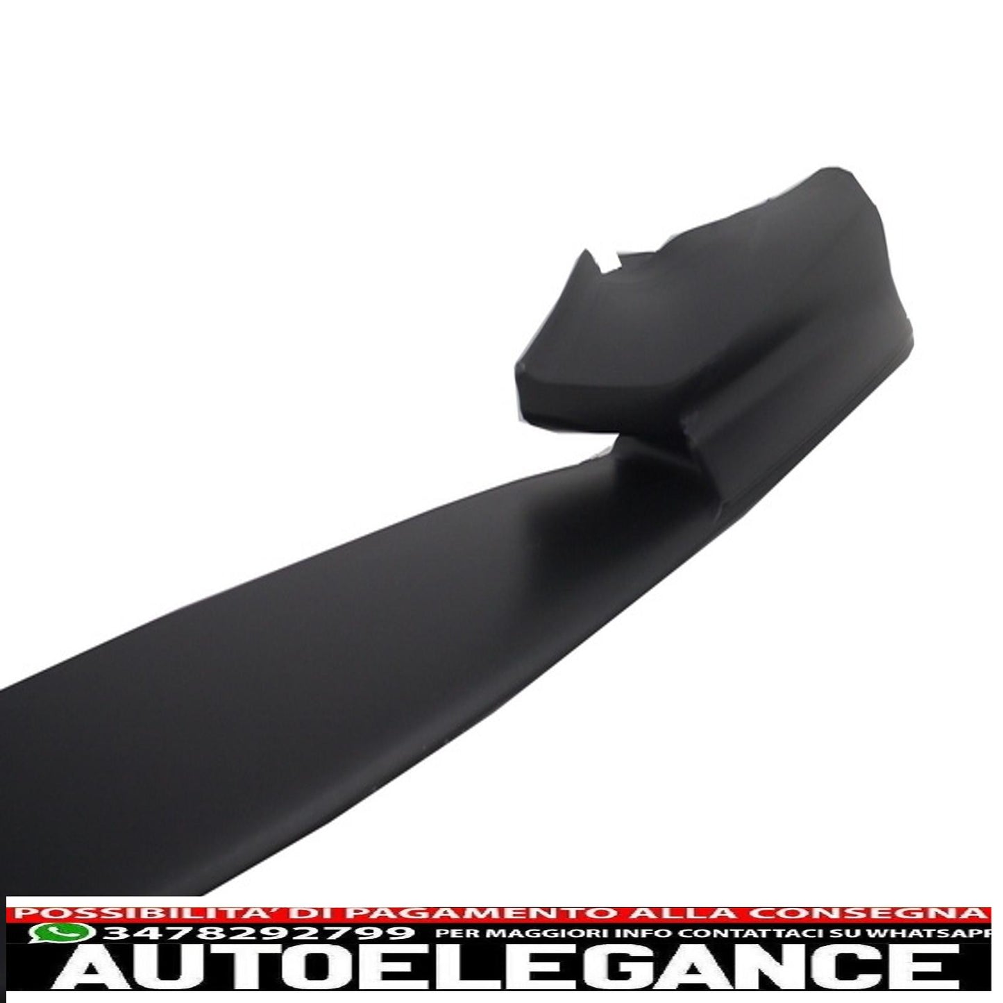 Front bumper spoiler lip suitable for bmw 5 series f10 f11 sedan touring (2011-2017) m-performance 
