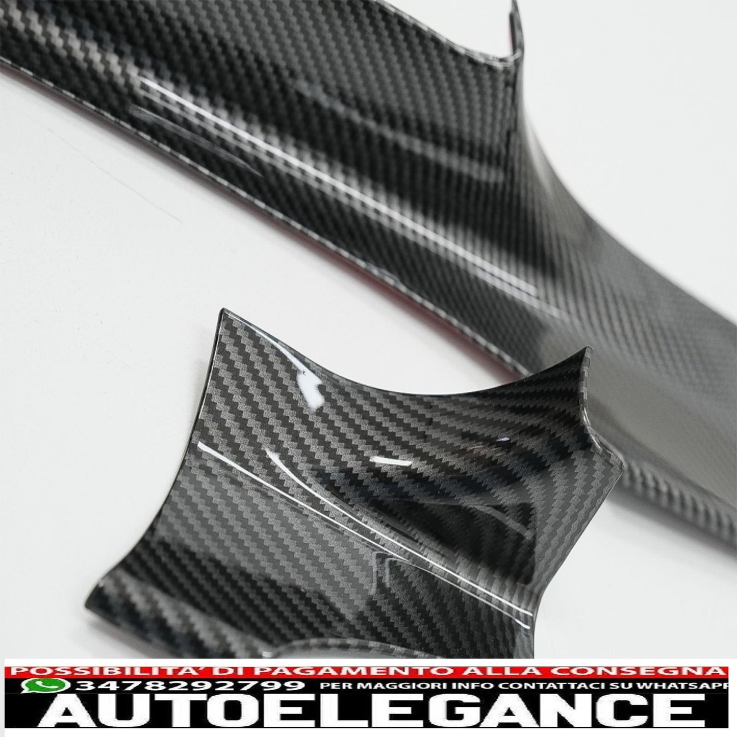 Car Center Console Dashboard Strips Interior Trim Fit For Mercedes C Class W205 (2014-2018) GLC X253 (2015-2018) Carbon Fiber Style Left Hand Drive