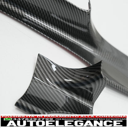 Car Center Console Dashboard Strips Interior Trim Fit For Mercedes C Class W205 (2014-2018) GLC X253 (2015-2018) Carbon Fiber Style Left Hand Drive