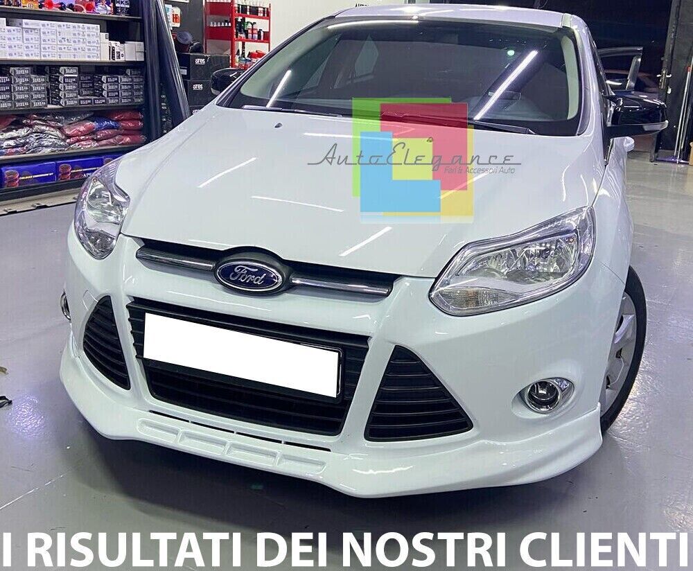 SOTTO PARAURTI ADATTO PER FORD FOCUS MK3 2011-2018 LOOK ST ZETEC GREZZO