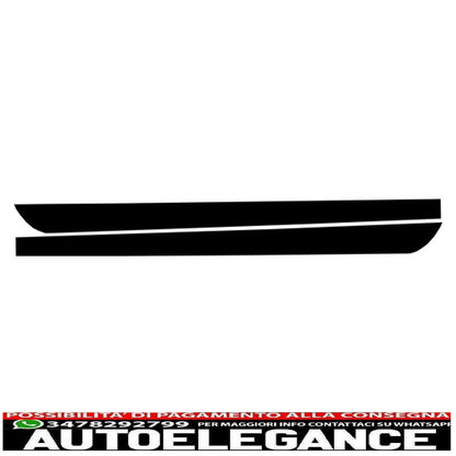 kit aggiuntivo conversione estensione al design m-performance adatto per bmw serie 5 f10 f11 (2011-2017) berlina touring