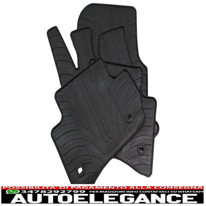Rubber car mats suitable for Range Rover Velar L560 (2017+)