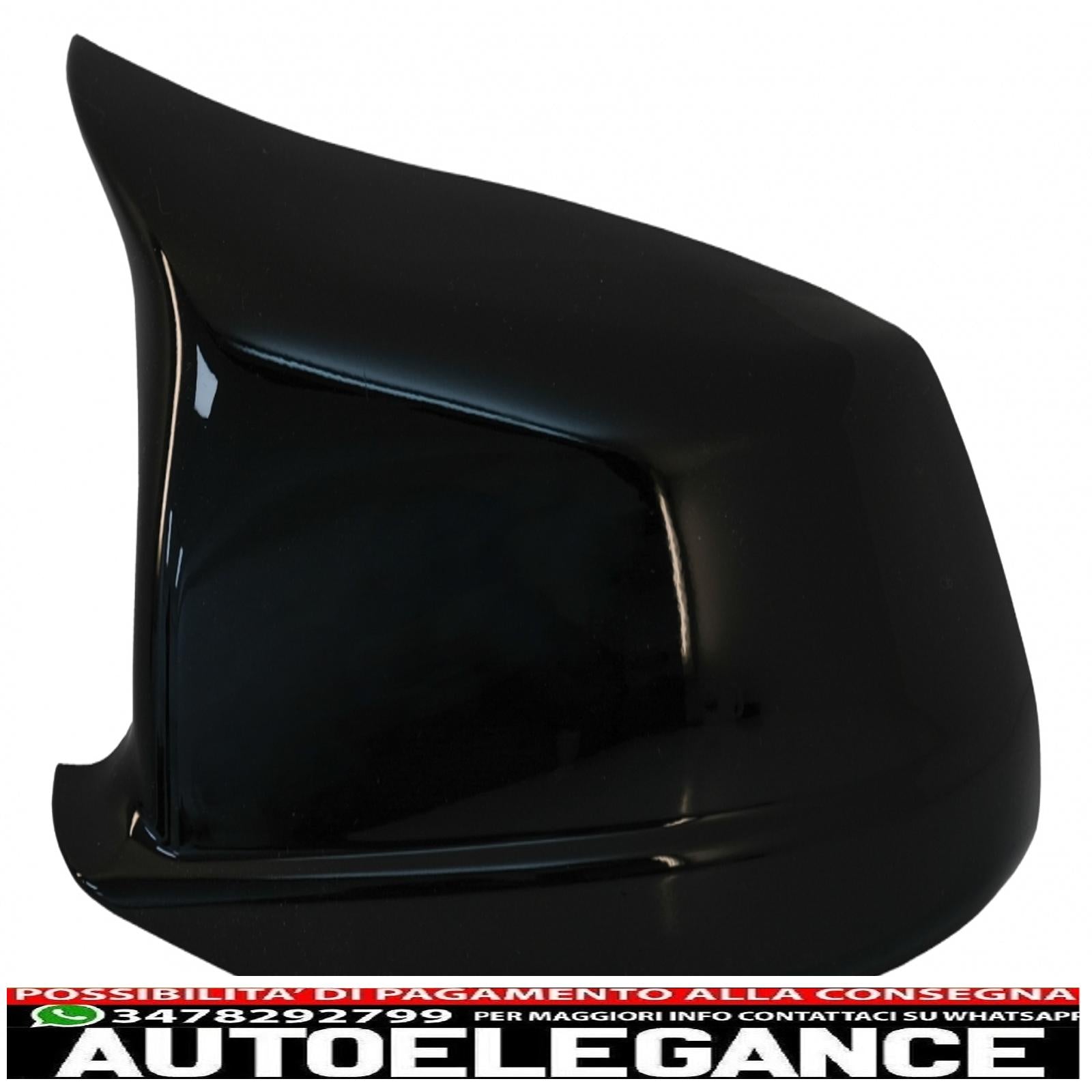 Calotte specchietti adatte per BMW Serie 5 F10 F11 F18 Non LCI (07.2010-2013) Piano Black M Design AUTOELEGANCERICAMBI