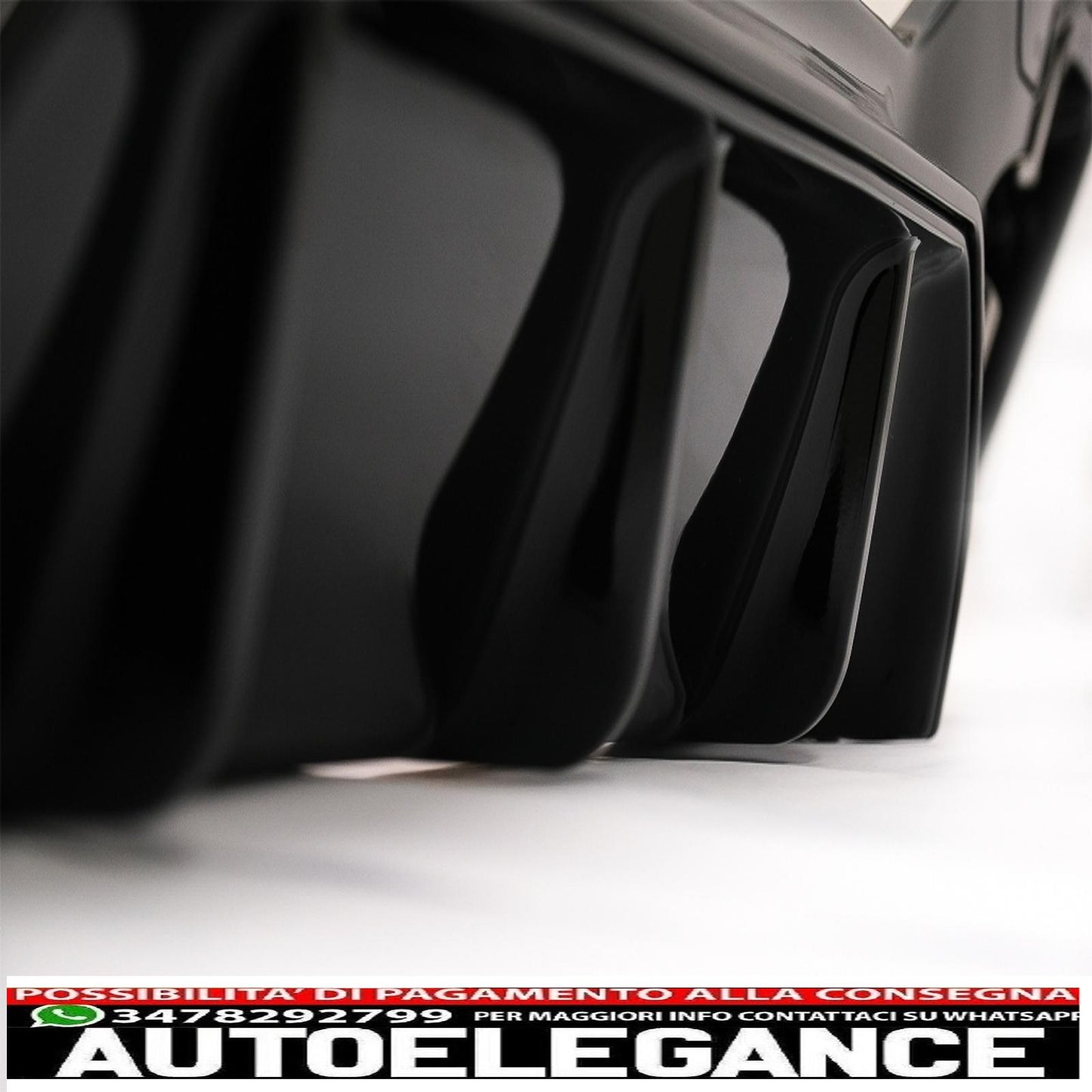 Spoiler per paraurti anteriore adatto per BMW Serie 1 F20 F21 LCI (2015-2019) con paraurti posteriore spoiler mantovana diffusore e estensioni minigonne laterali Hatchback M Sport Piano Black