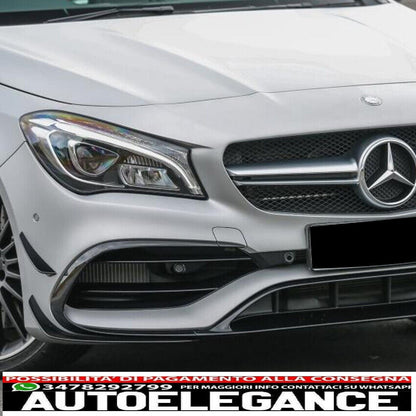 spoiler anteriore adatto per mercedes c117 classe cla lifting-mostra il titolo originaletesto originalefrontspoiler passt für mercedes c117 cla-klasse facelift