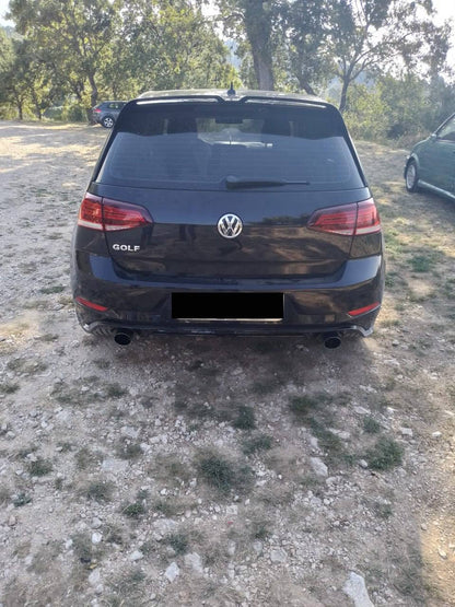 SPOILER TETTO ADATTO PER VW GOLF 7 GOLF 7.5 2012-2020 LOOK NERO LUCIDO
