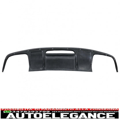 diffusore paraurti posteriore adatto per mercedes cls berlina w218 (2012-2017) solo per paraurti standard
