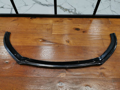 SPLITTER ADATTO PER AUDI A3 8V 2016-2019 LIFT S3 SLINE NERO LUCIDO (LISCIO)