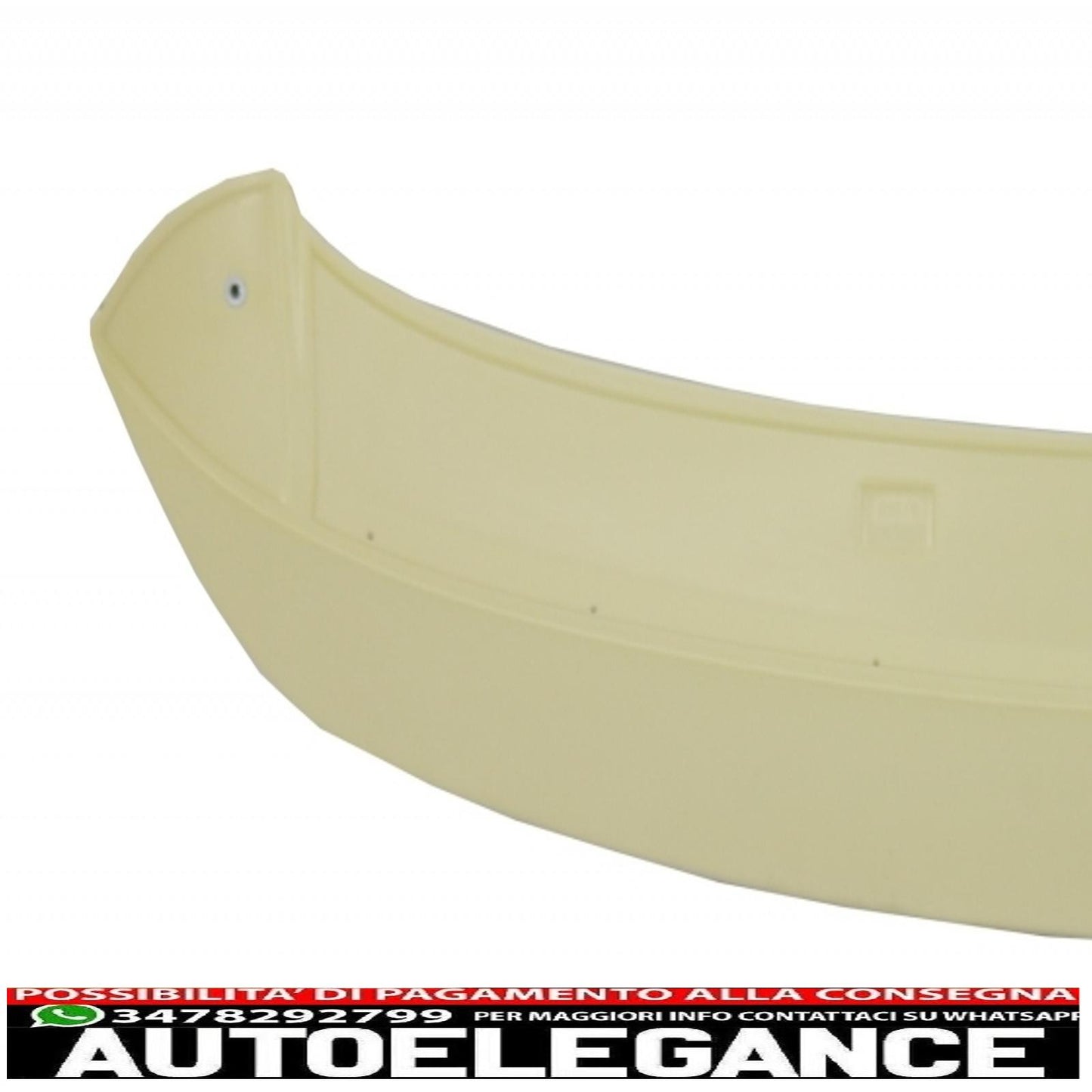 Diffusore mantovana paraurti posteriore con spoiler sul tetto adatto per vw golf 6 vi (2008-2012) r20 look solo per paraurti standard
