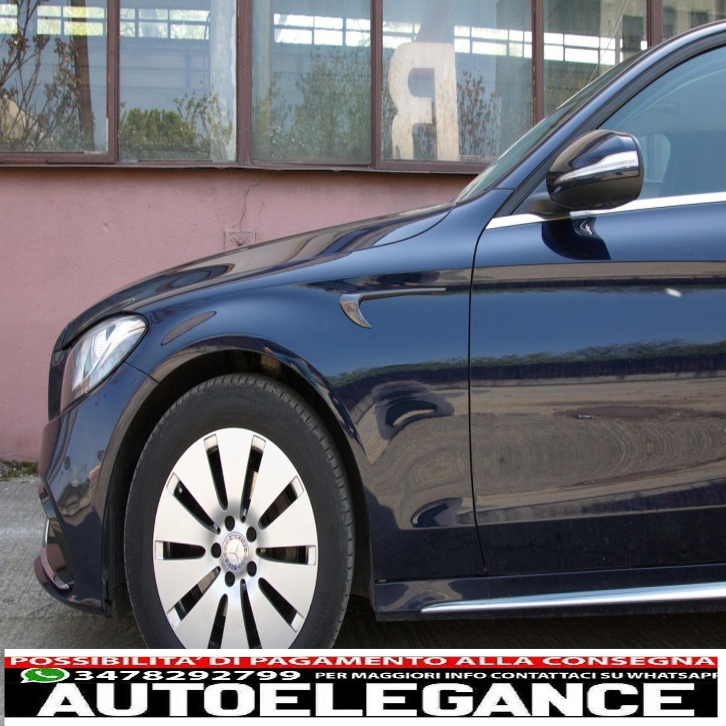 Side Fender Air Intakes Wing Fit For Mercedes C Class W205 S205 E Class W213 S213 Carbon Look Edition 