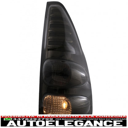 LED rear lights suitable for toyota land cruiser fj120 (2003-2008) smoke