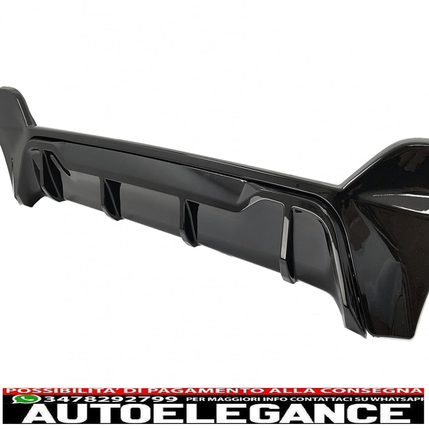 Complete body kit, extensions suitable for BMW 3 Series G20 Sedan G21 Touring (2018-up) M340i Competition Design Black Tips