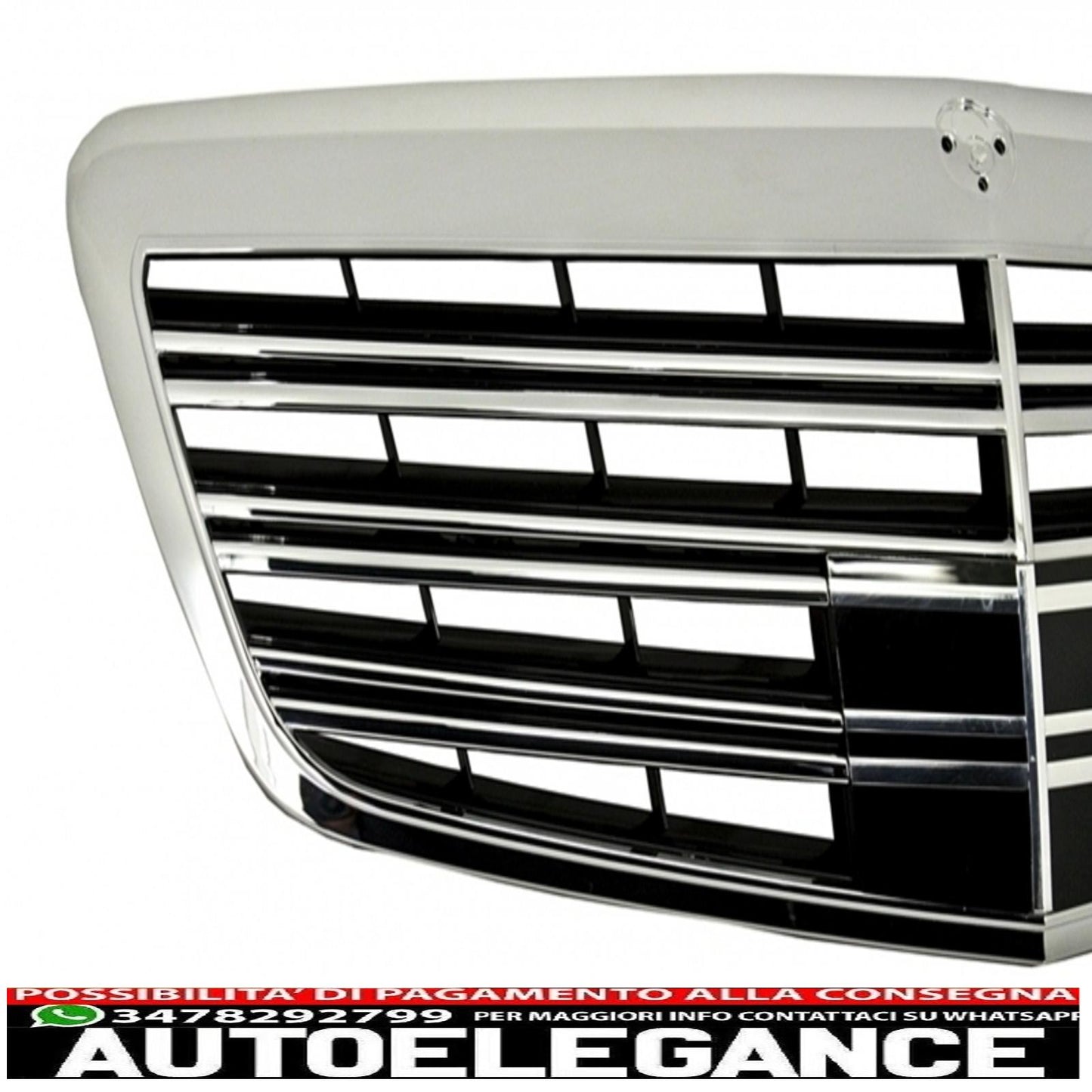 kit carrozzeria adatto per mercedes w221 classe s (2005-2011) s63 s65 design con griglia anteriore e terminali di scarico