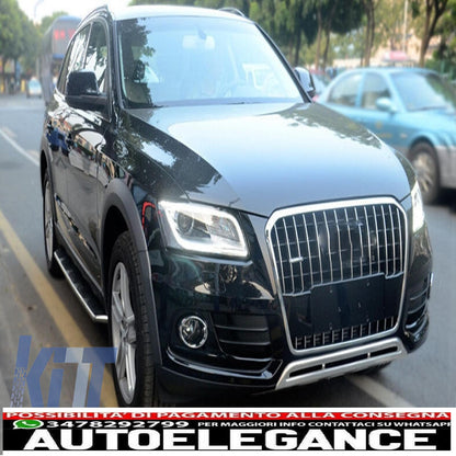 off-road skid plates suitable for audi q5 8r restyling (2013-2016)