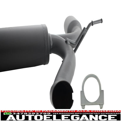 impianto di scarico completo asse posteriore adatto per jeep wrangler rubicon jk (2007-2017) doppio scarico (promo)