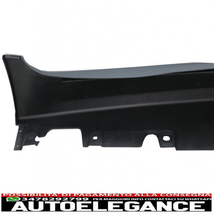 side skirts suitable for bmw 5 series f10 f11 sedan touring (2011-2017) m5 m-technik design 