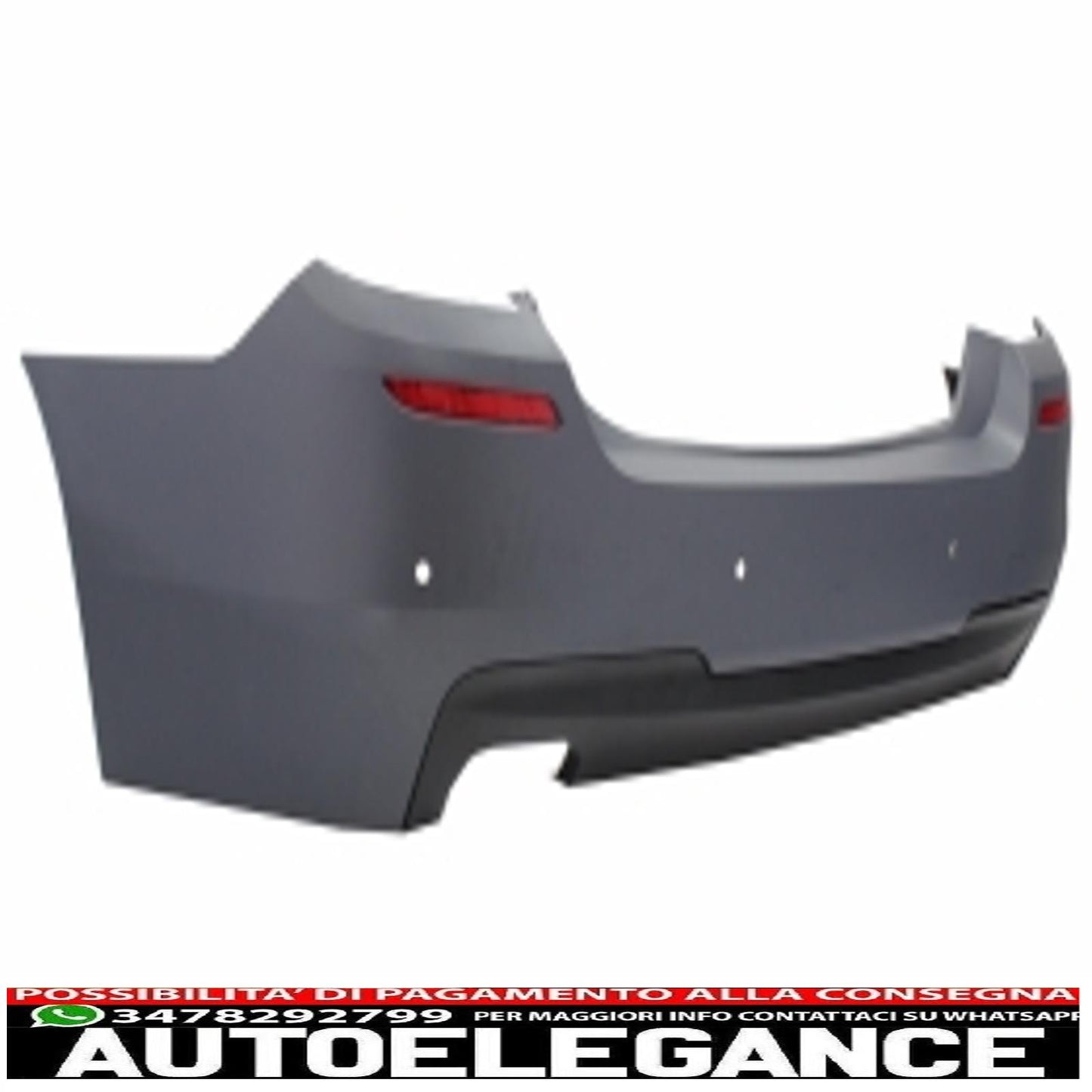 kit carrozzeria con spoiler anteriore e diffusore adatto per BMW Serie 5 F10 (2011-2014) design M-Performance