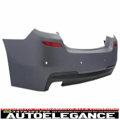 kit carrozzeria con spoiler anteriore e diffusore adatto per BMW Serie 5 F10 (2011-2014) design M-Performance