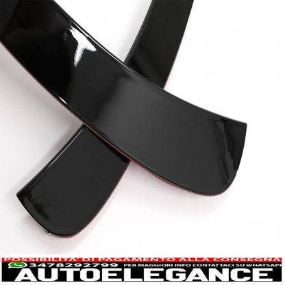 alette paraurti anteriore alette laterali flics adatto per mercedes gle w167 gle coupe c167 (2019-up) solo per paraurti amg sport line gle53 design nero pianoforte AUTOELEGANCERICAMBI