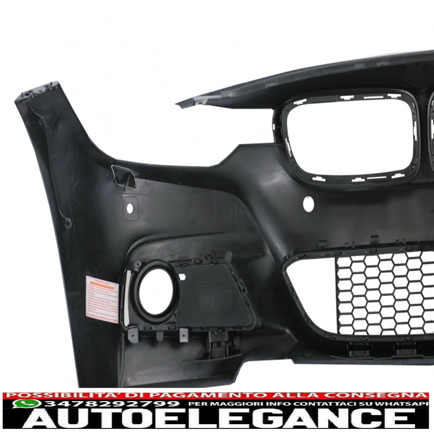 kit carrozzeria completo con diffusore e doppio sistema di scarico doppio adatto per BMW Serie 3 F30 (2011-2019) design M-Performance