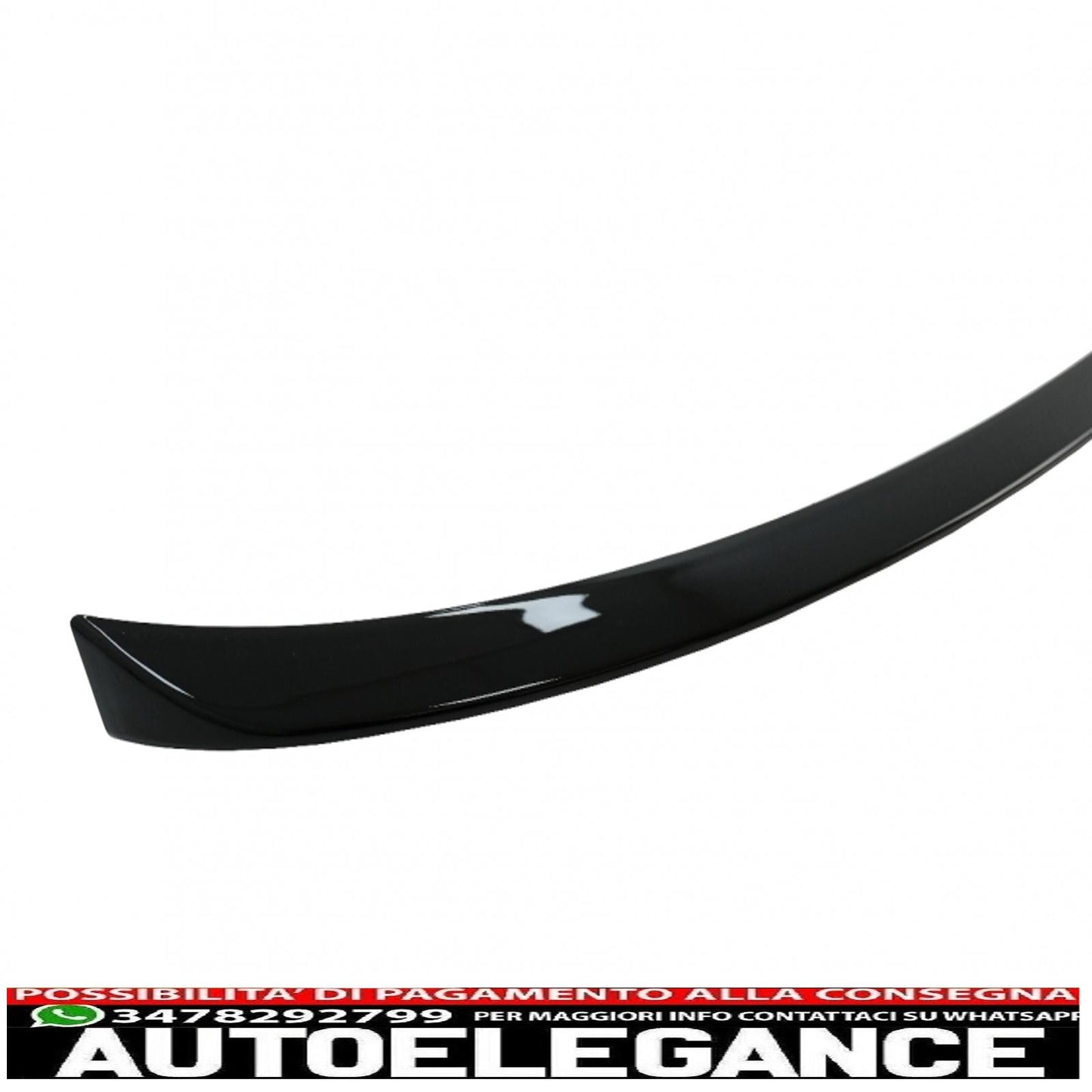 Boot Spoiler Suitable for BMW 3 Series G20 Sedan (2019 onwards) Piano Black 