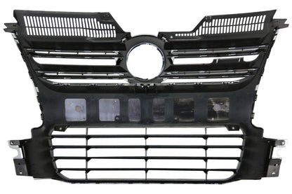 Front grille for VW Golf 5V 2003-2009 R32 glossy black chrome look