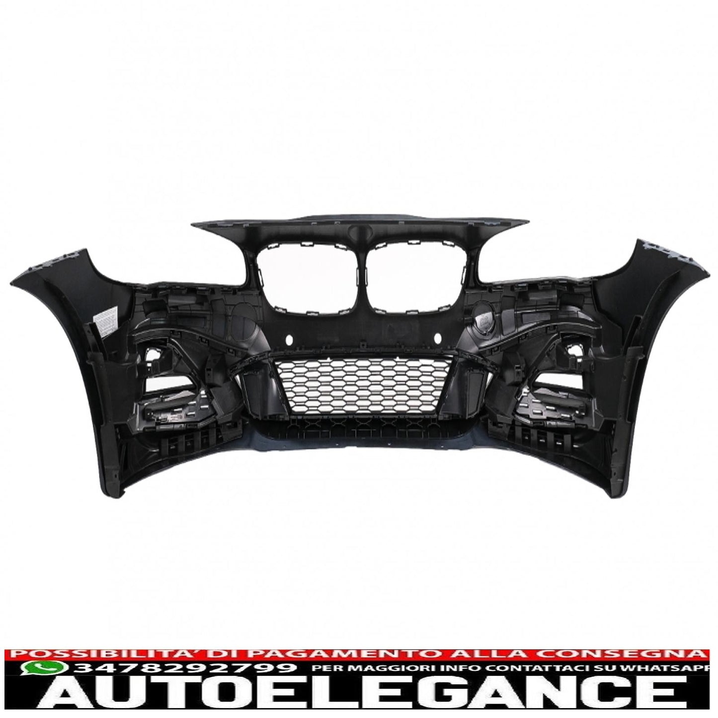 body kit suitable for bmw 2 series f45 lci active tourer (05.2017-12.2019) m-technik design double outlet for single exhaust