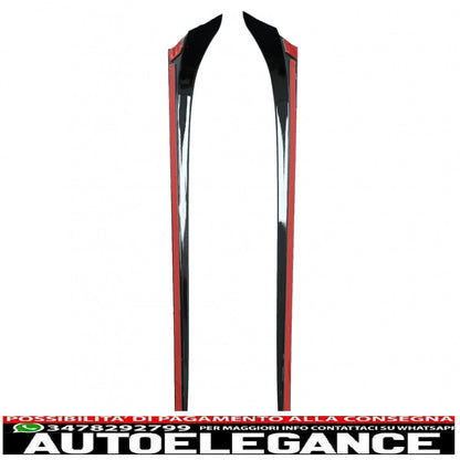 Rear Window Wing Spoiler Suitable for VW Golf 7 &amp; 7.5 (2012-2020) GTI Piano Black Design