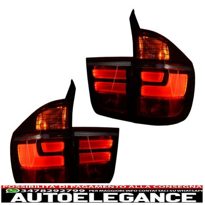 led rear lights suitable for bmw x5 e70 (2007-2010) light bar lci facelift design