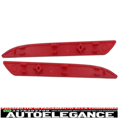 Catarifrangente paraurti posteriore adatto per mercedes classe s w222 gle w166 c292 glc 63 x253 c217 design AUTOELEGANCERICAMBI