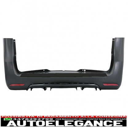 Complete body kit suitable for mercedes v-class w447 (2014-03.2019) 