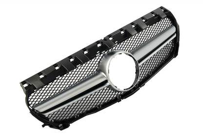 FRONT GRILLE MERCEDES CLA W117 2013+ AMG GRILLE SATIN PROFILE -