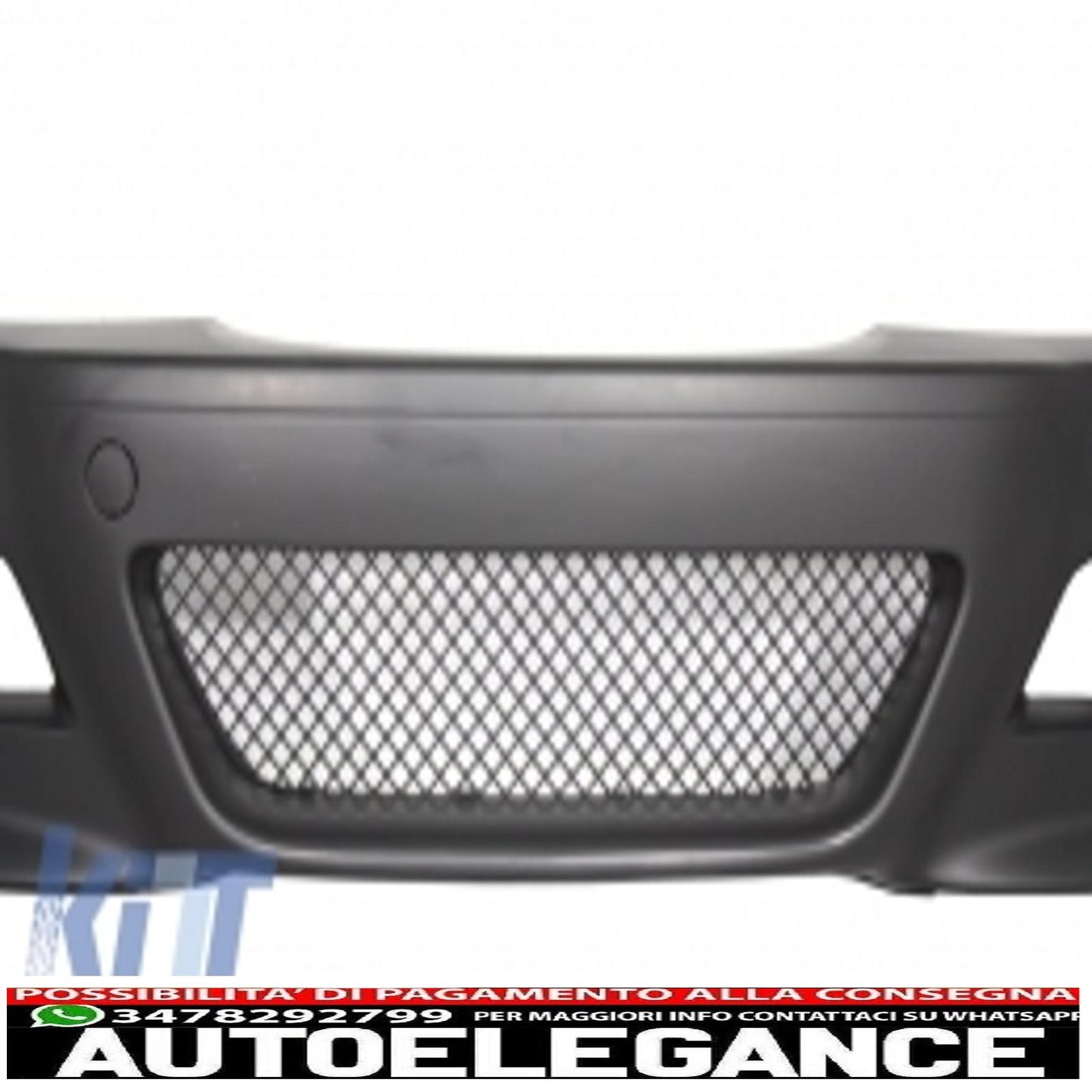 front bumper suitable for bmw 3 series e46 coupe/cabrio/sedat/station wagon (1998-2004) m3 design with front bumper splitter csl design carbon