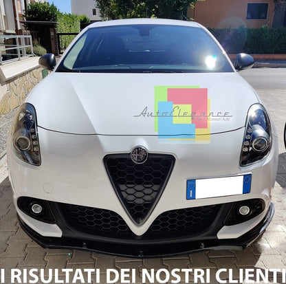 ALFA ROMEO GIULIETTA LIP SPOILER UNDER FRONT BUMPER ABS SPLITTER 0274