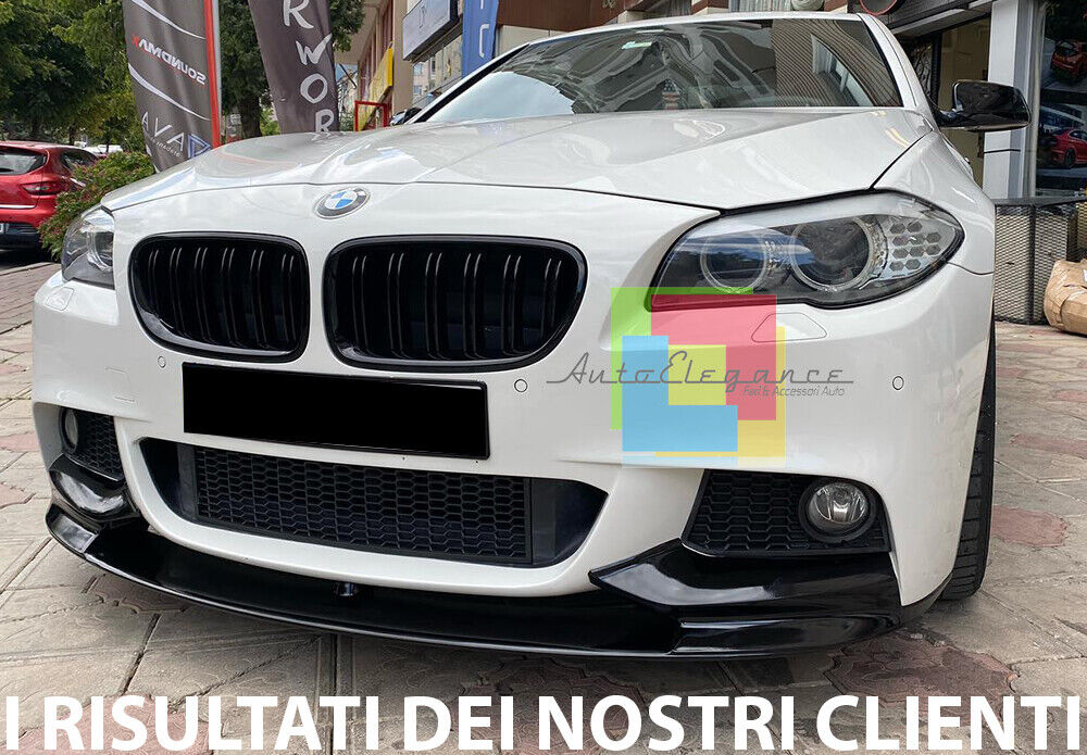 BMW SERIE 5 F10 F11 LIP SPOILER SOTTO PARAURTI ANTERIORE ABS PARAURTI M LAMA ..- AUTOELEGANCERICAMBI
