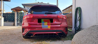 FLAP DIFFUSORE ADATTO PER FORD FOCUS MK4 2019+ ST NERO LUCIDO LOOK SPORTIVO