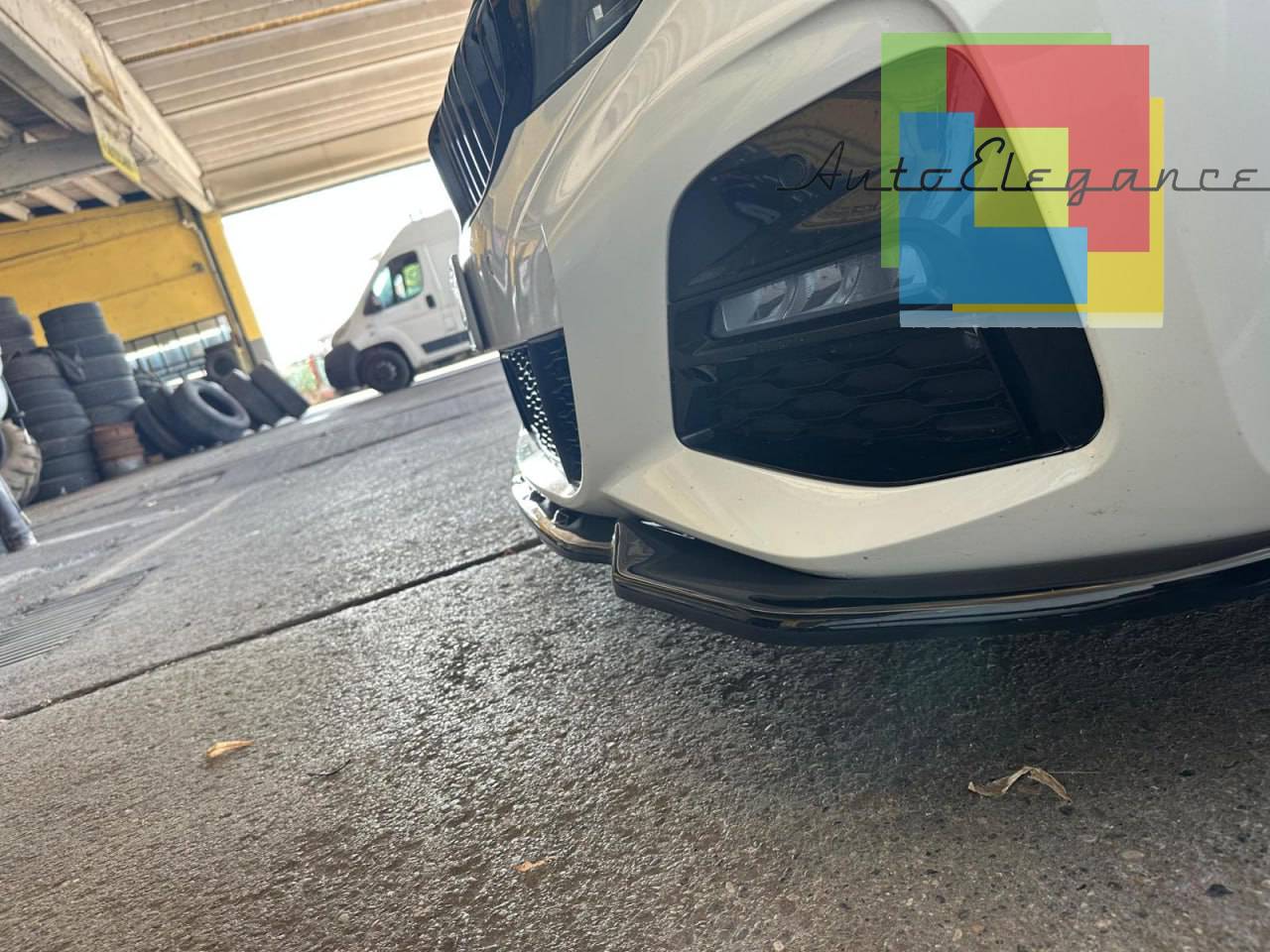 SPLITTER SERIE 3 G20 G21 MSPORT 2018-2022 LOOK NERO LUCIDO