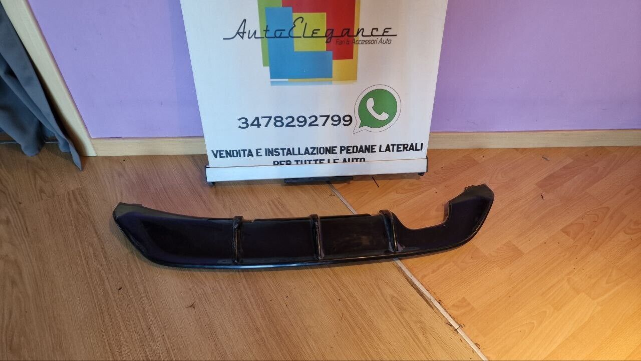 ART. 0615 DIFFUSORE VW SCIROCCO 2014-2017 2SX LOOK SPORT NERO LUCIDO