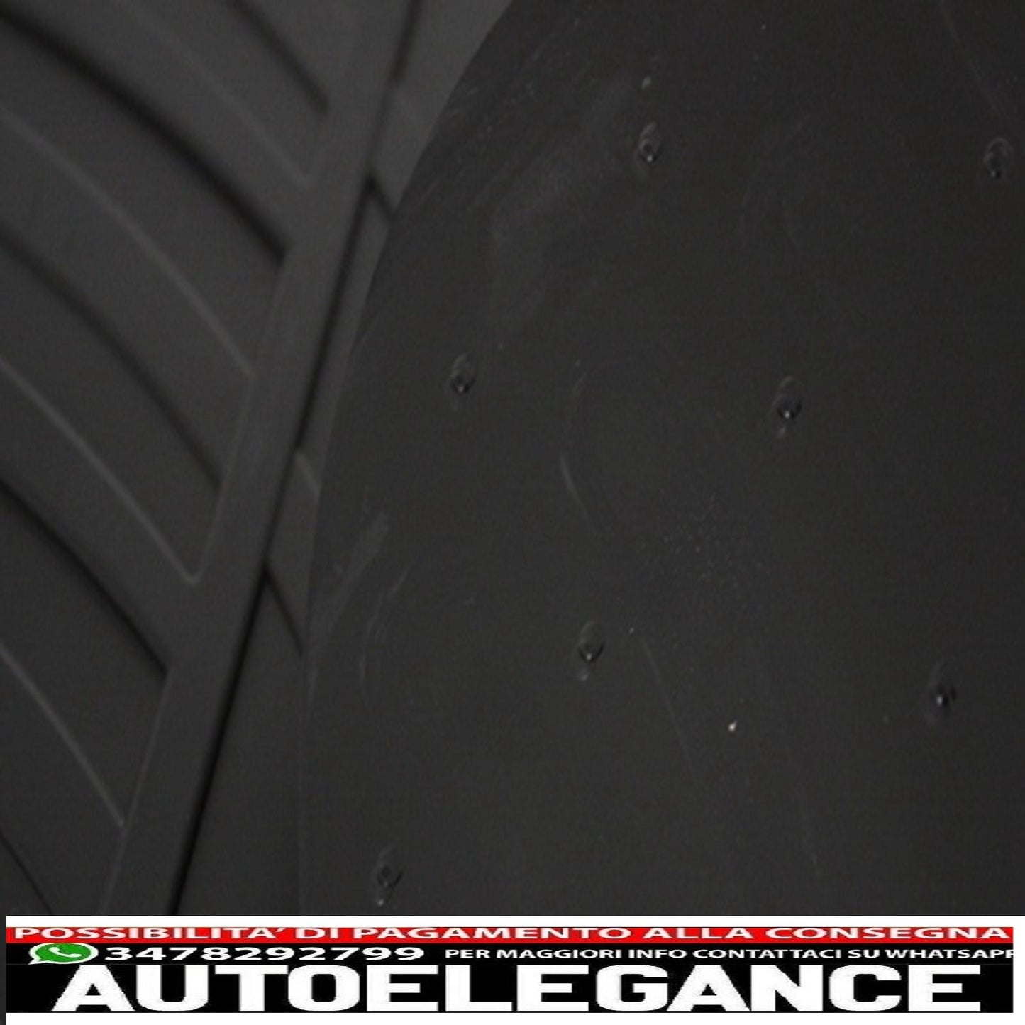 Rubber mats suitable for BMW 5 Series F10 (2010-up) black
