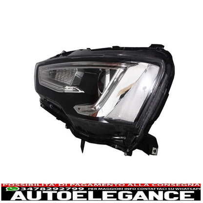 led drl headlights suitable for mitsubishi lancer (2007-2017) double projector dynamic sequential signal 